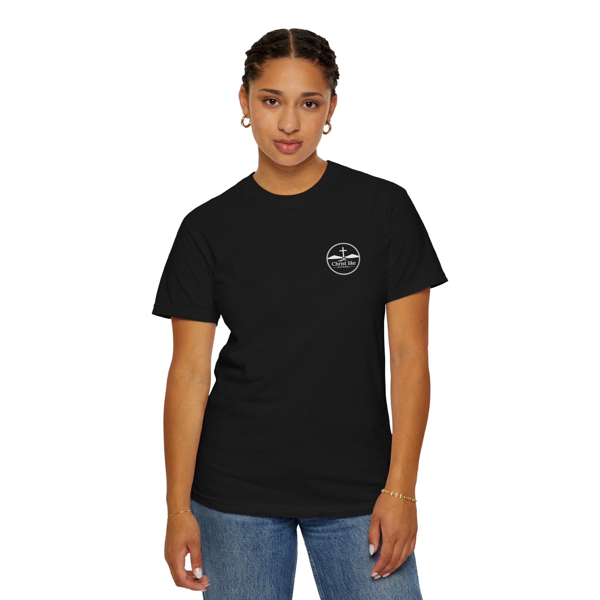 Peaks Fade Jesus Remains- Comfort Colors T-shirt