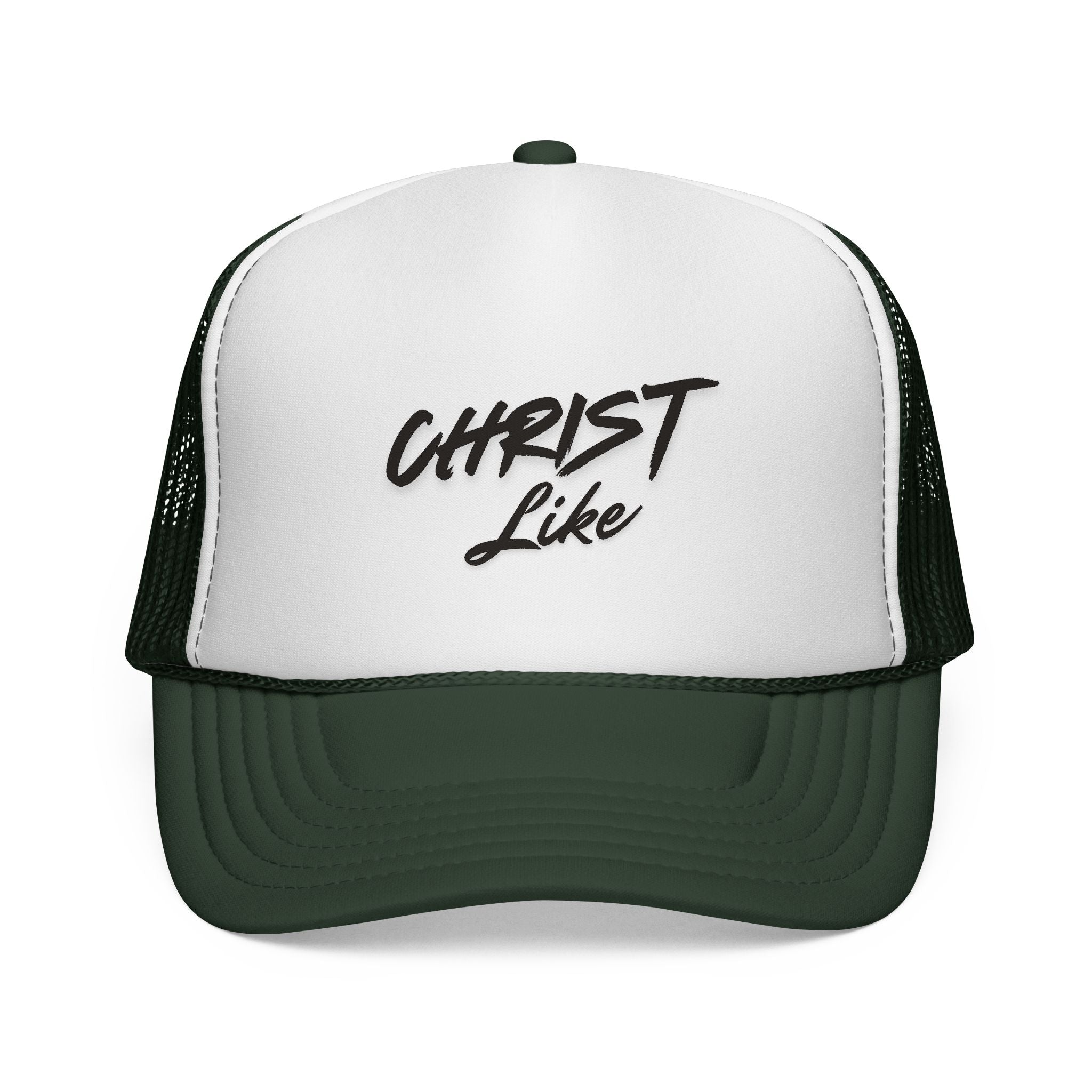 Christ Like Trucker Hat — Faith-Based Mesh Cap