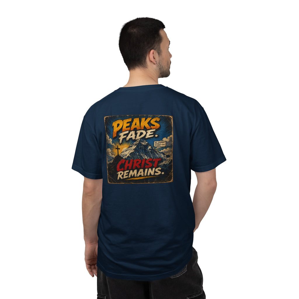 Peaks Fade Jesus Remains- Comfort Colors T-shirt