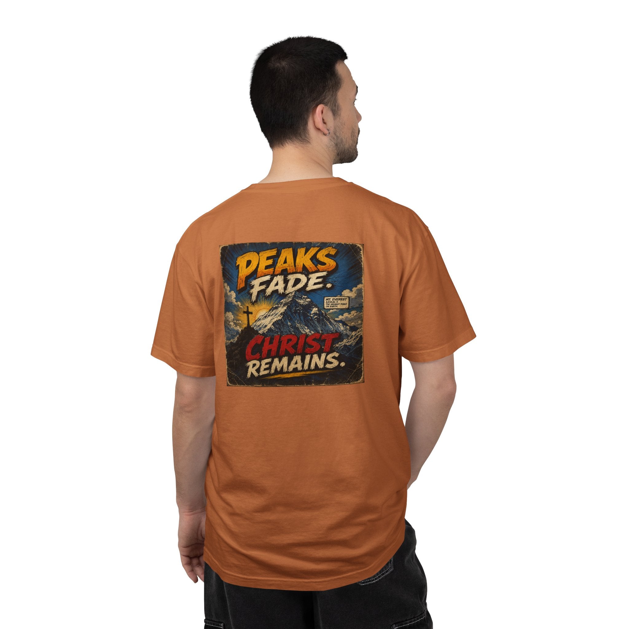 Peaks Fade Jesus Remains- Comfort Colors T-shirt