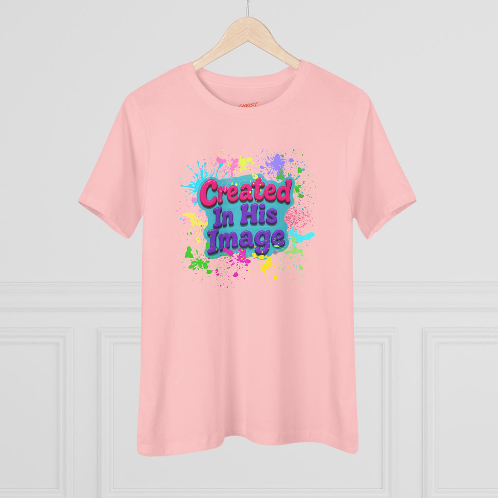 “Made In His Image” Women's Cotton Tee
