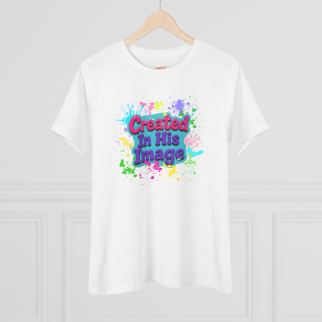 “Made In His Image” Women's Cotton Tee