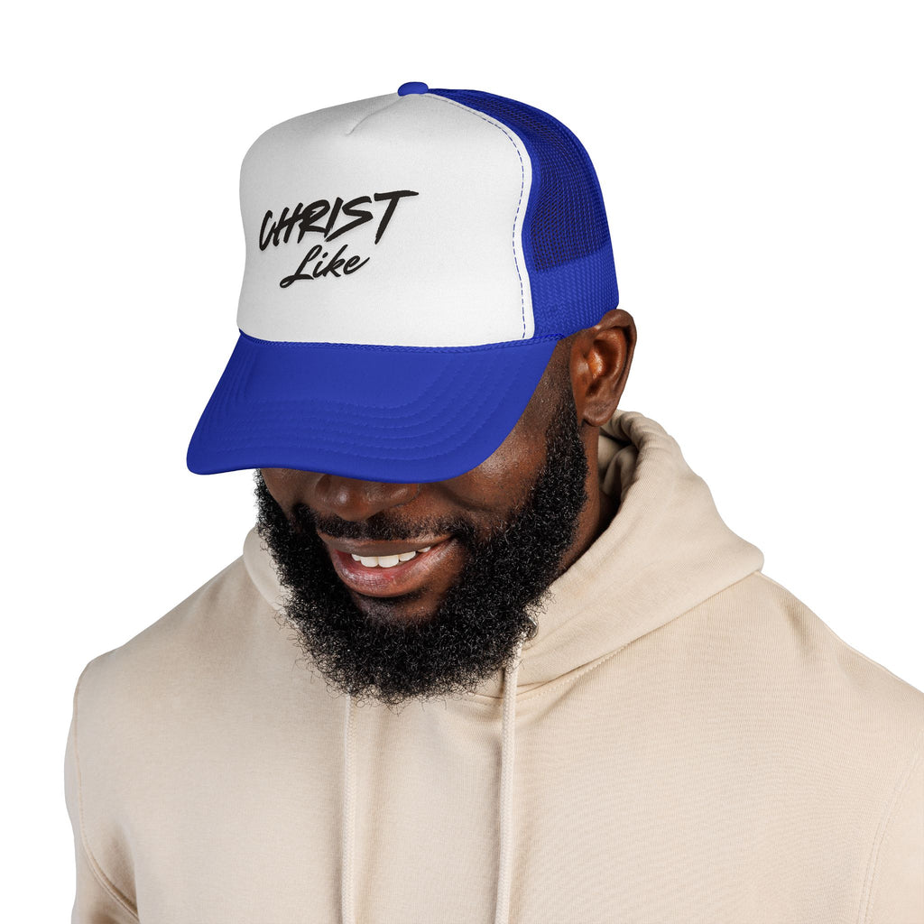 Christ Like Trucker Hat — Faith-Based Mesh Cap