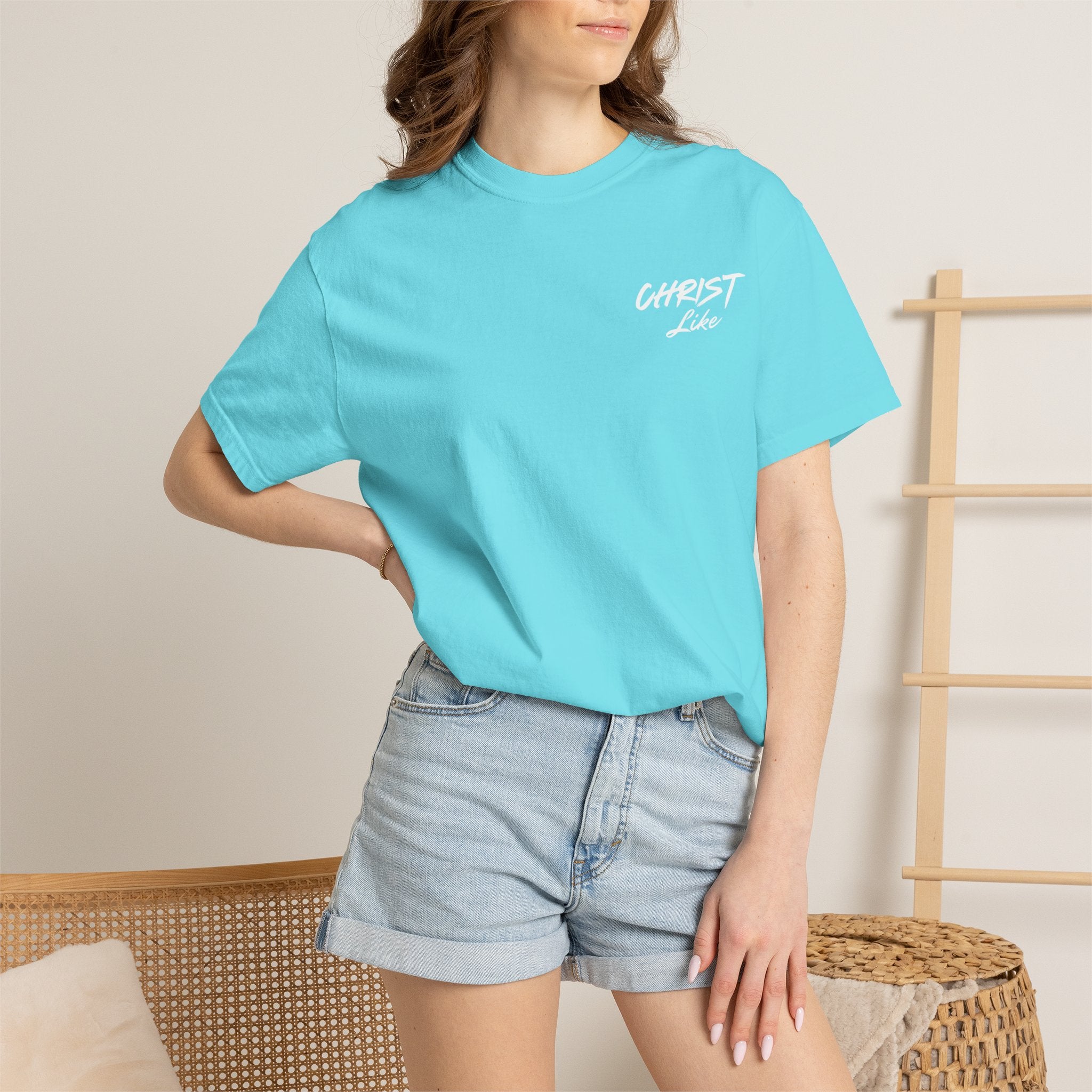Jesus and the Beach - Comfort Color T-shirt