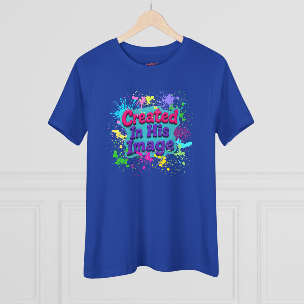 “Made In His Image” Women's Cotton Tee