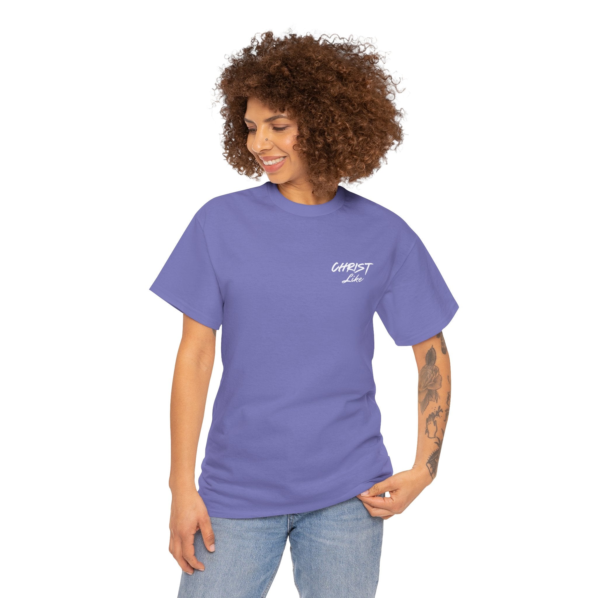 Christian T-Shirt — "All My Hope Is In Jesus" Colorful Faith Tee