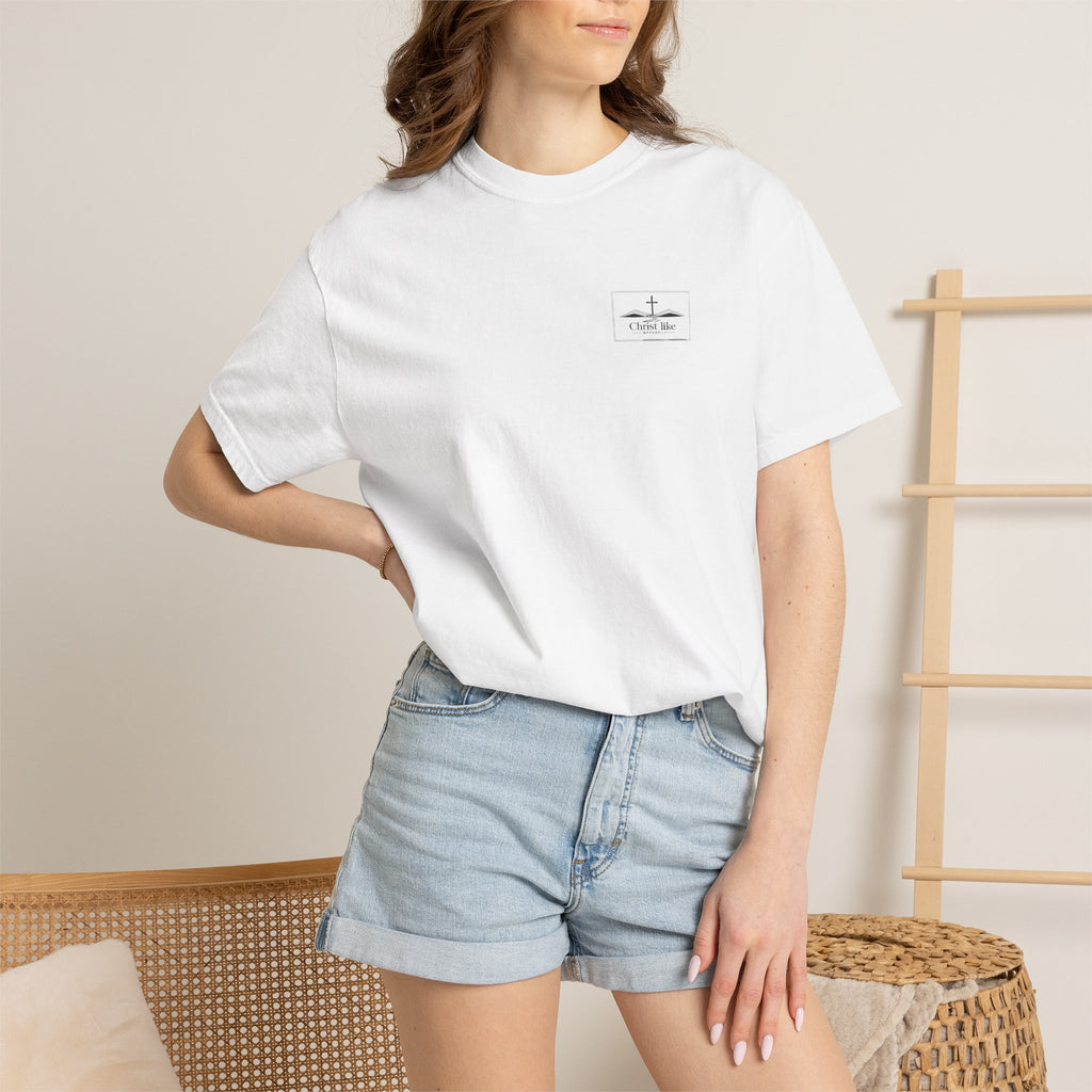 Mountains Bow to the King - Comfort color T-shirt