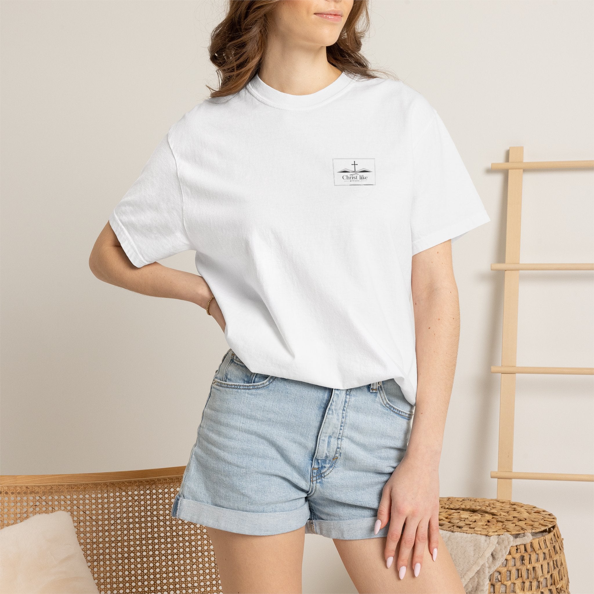 Mountains Bow to the King - Comfort color T-shirt