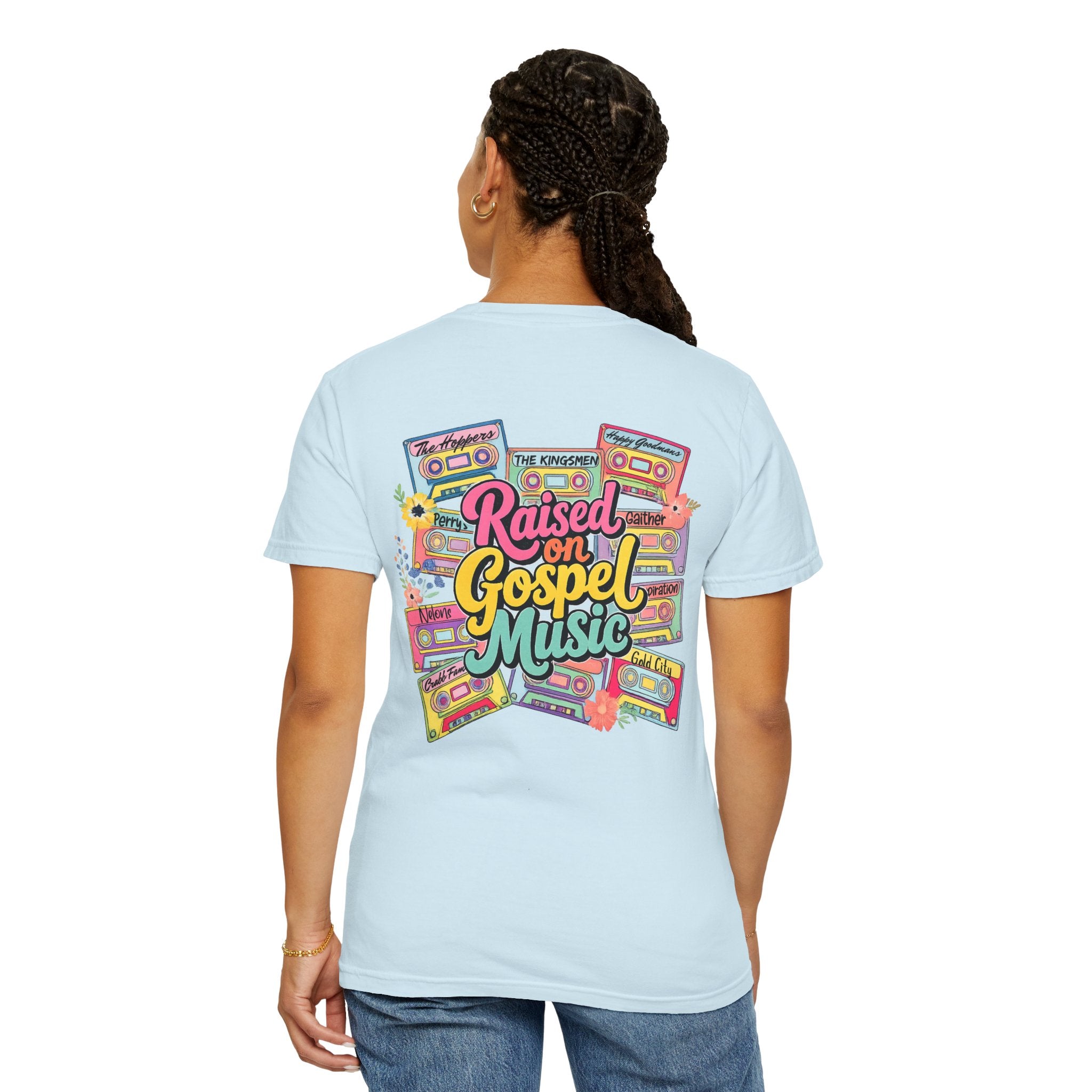 Raised on Gospel Music - Comfort Colors T-shirt