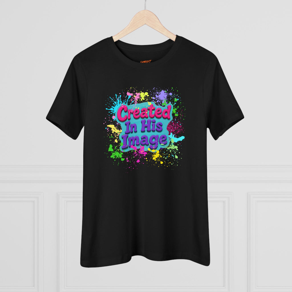 “Made In His Image” Women's Cotton Tee