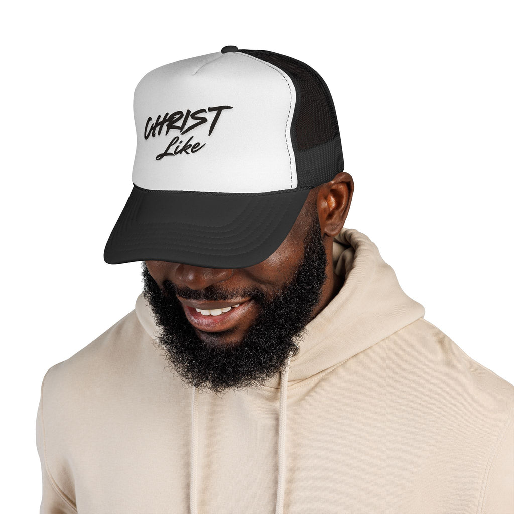 Christ Like Trucker Hat — Faith-Based Mesh Cap