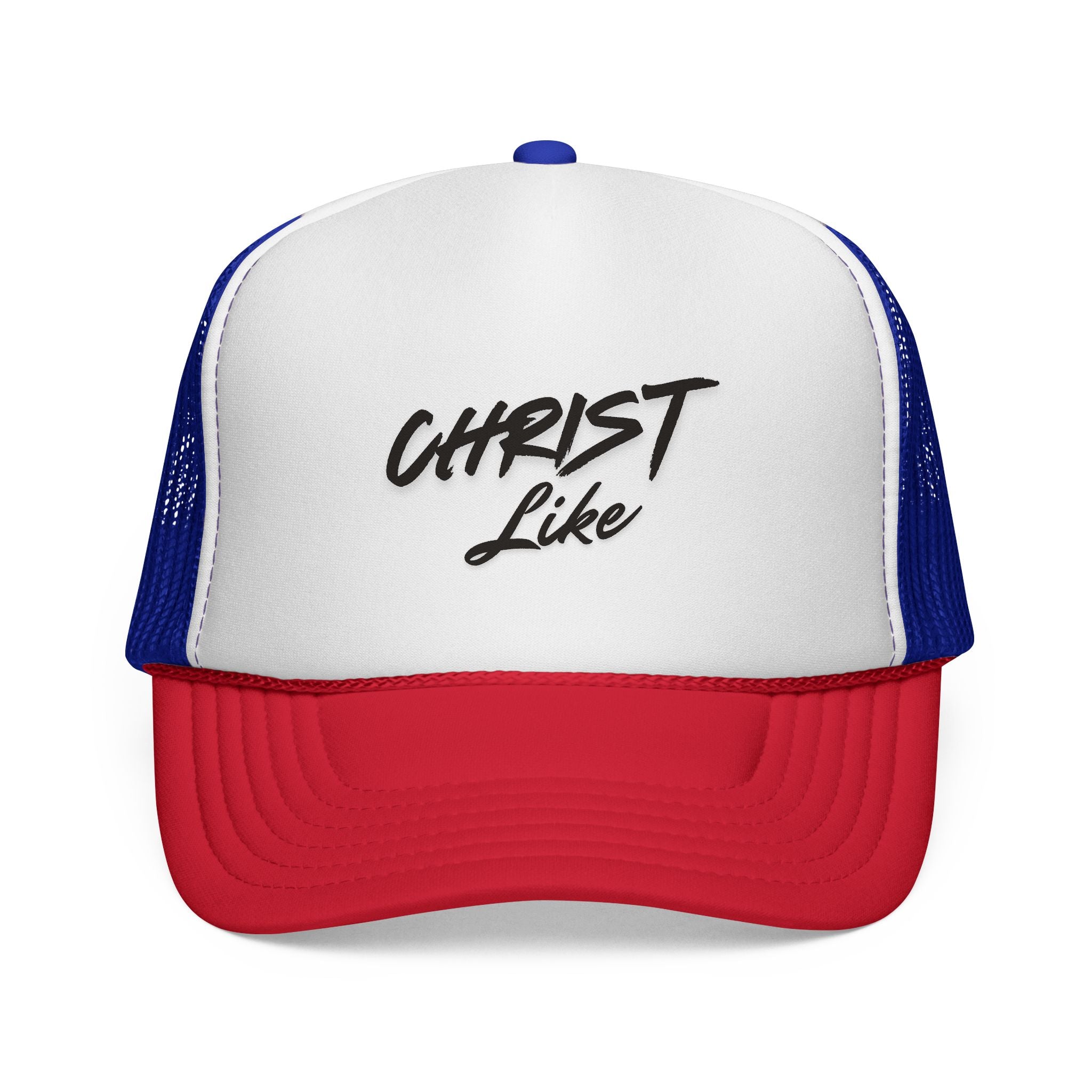 Christ Like Trucker Hat — Faith-Based Mesh Cap