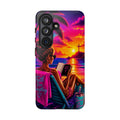 Phone Case —  Jesus and Beach (Faith Over Everything)