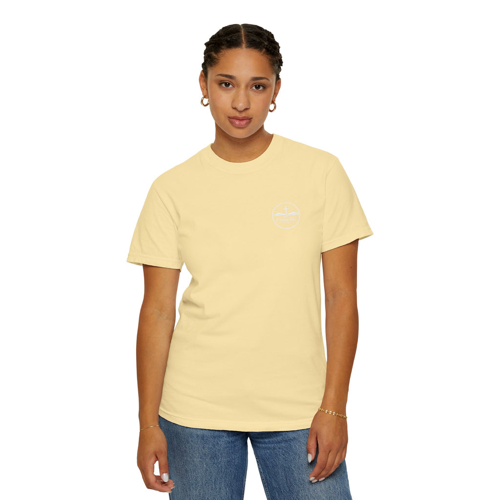 Peaks Fade Jesus Remains- Comfort Colors T-shirt