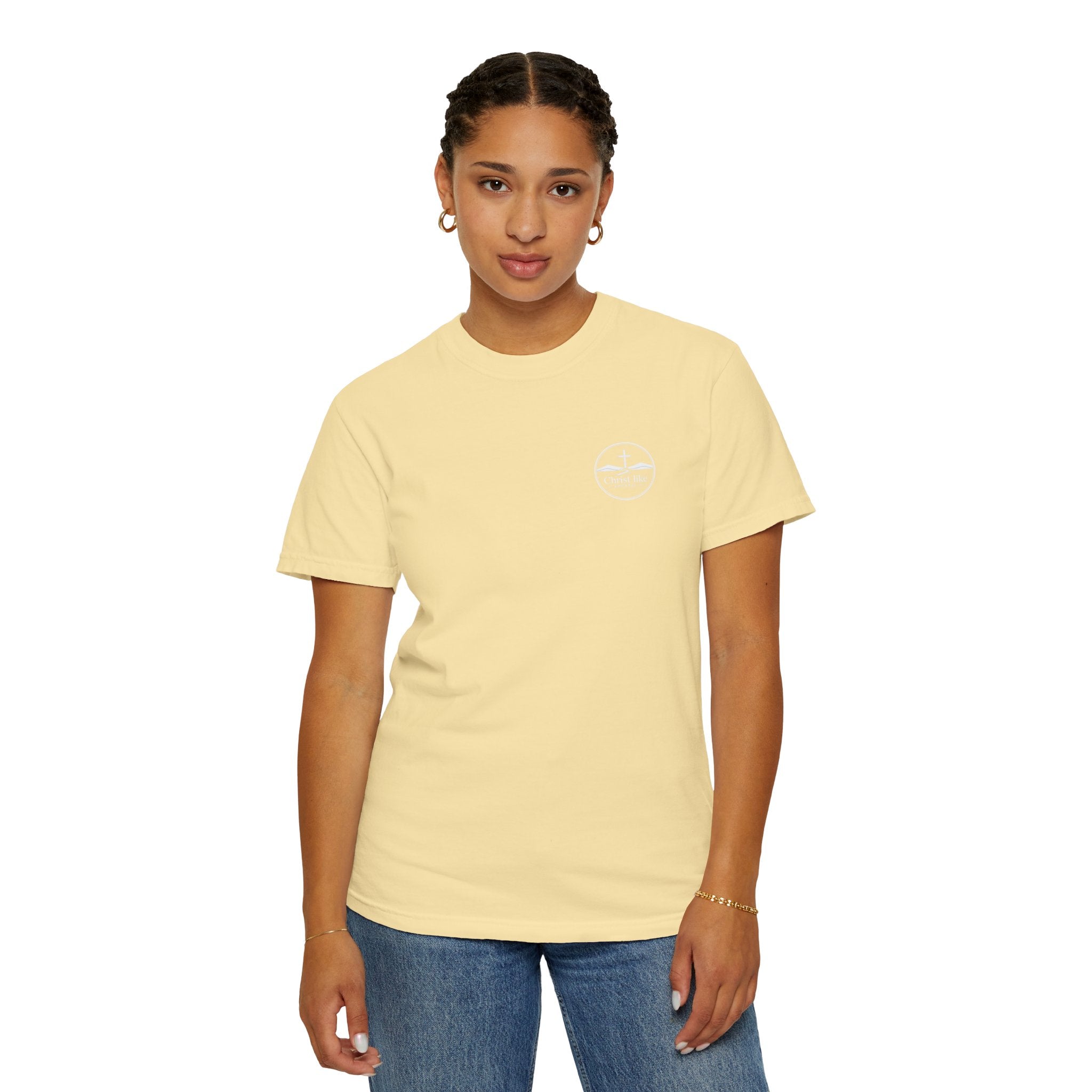 Peaks Fade Jesus Remains- Comfort Colors T-shirt