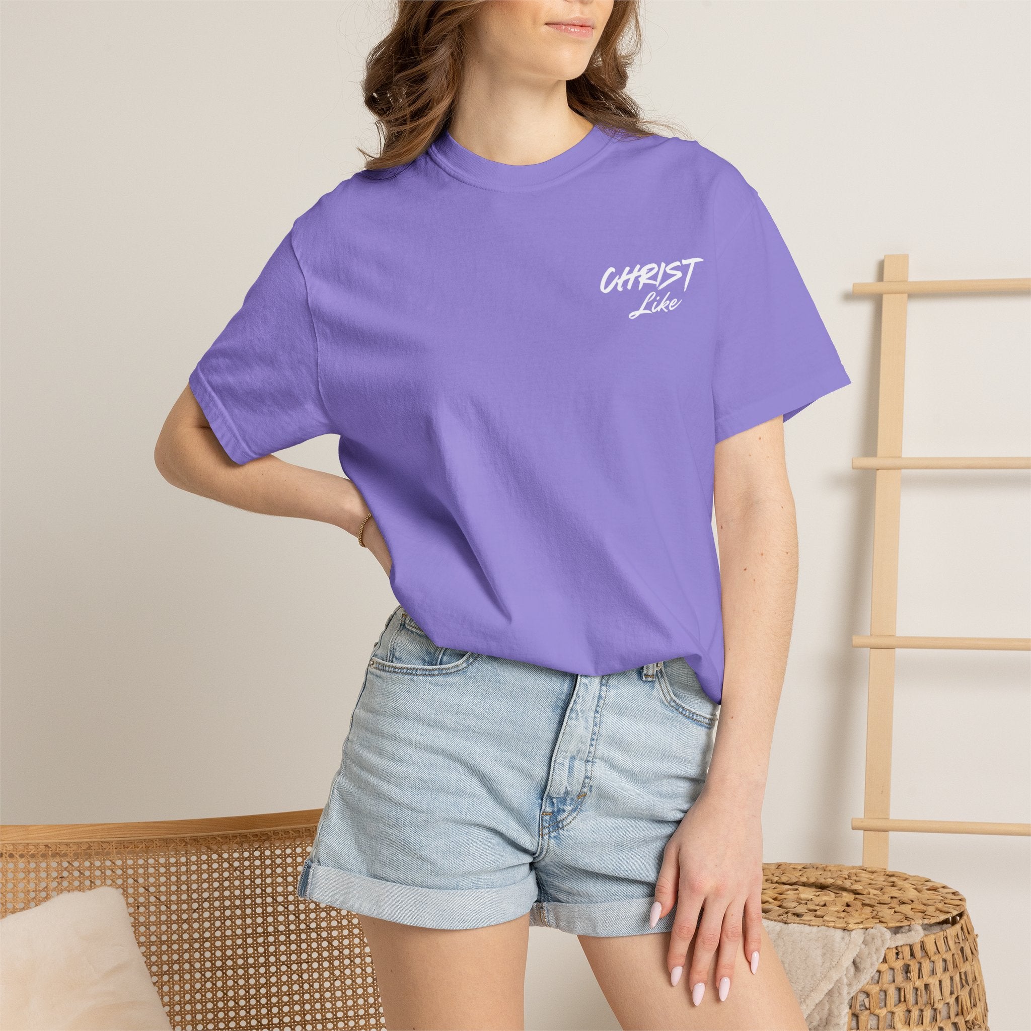 Jesus and the Beach - Comfort Color T-shirt