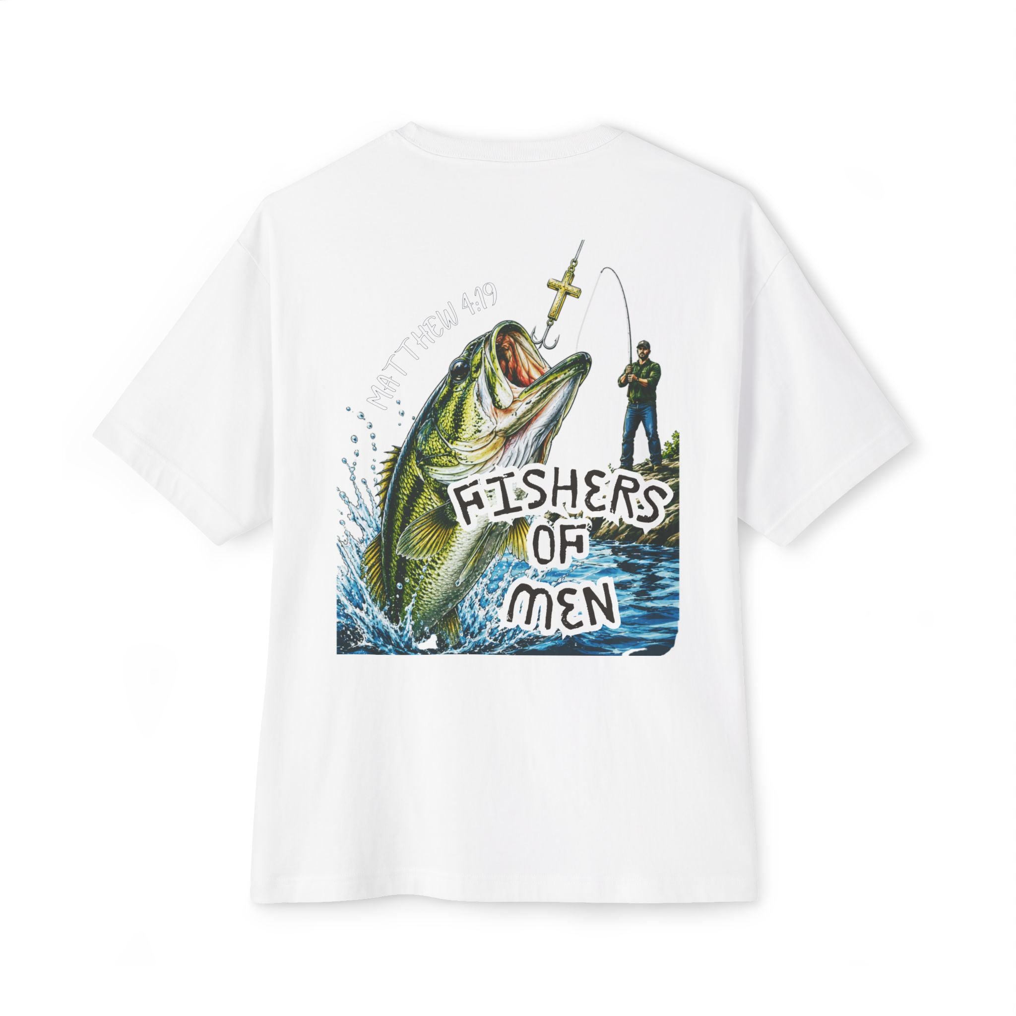 Fishers of Men Tee — Christian Fishing Graphic T-Shirt