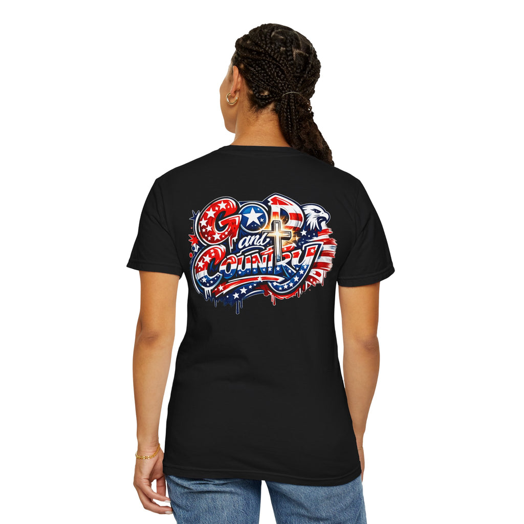 God and Country - Comfort Colors T-shirt
