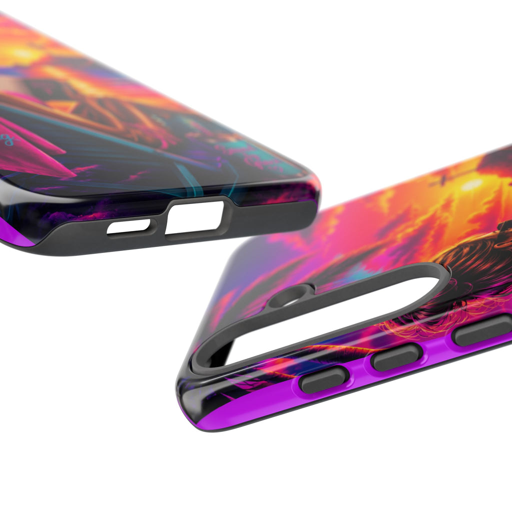 Phone Case —  Jesus and Beach (Faith Over Everything)