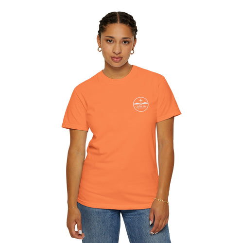 "Boots, Bible & Backroads" Comfort Colors Tshirt