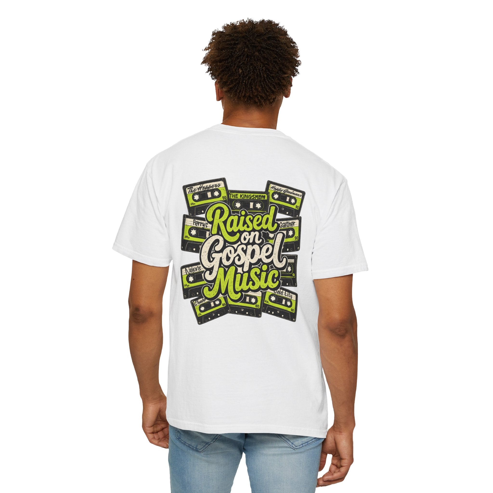 Raised on Gospel Retro Comfort Color T-shirt