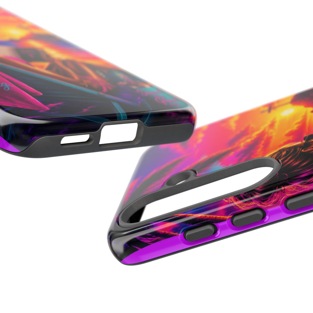Phone Case —  Jesus and Beach (Faith Over Everything)