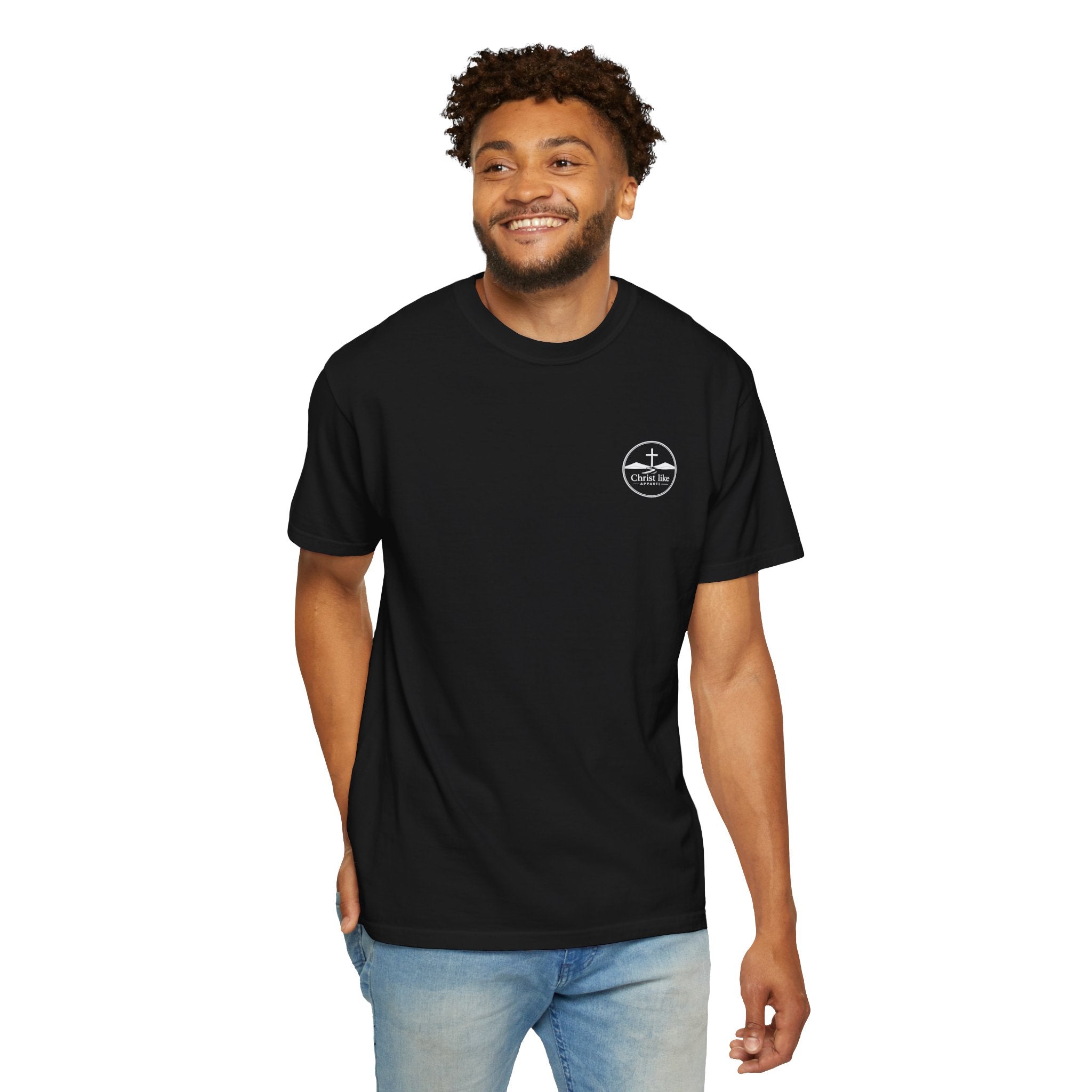 Peaks Fade Jesus Remains- Comfort Colors T-shirt