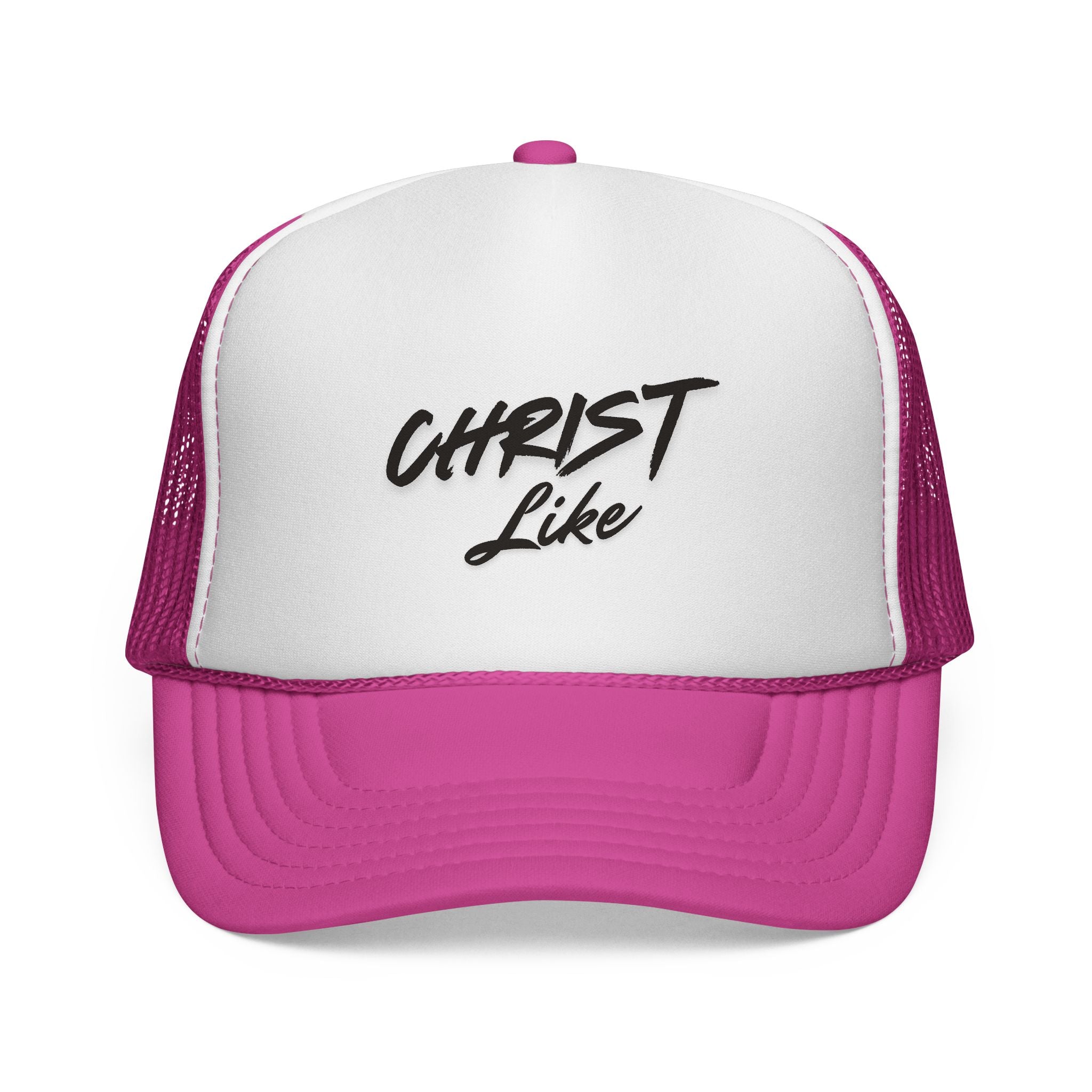 Christ Like Trucker Hat — Faith-Based Mesh Cap