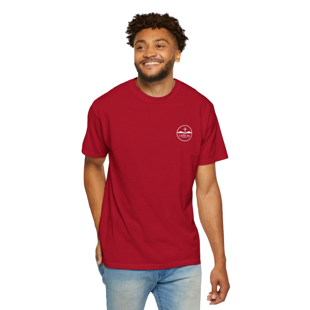 Peaks Fade Jesus Remains- Comfort Colors T-shirt