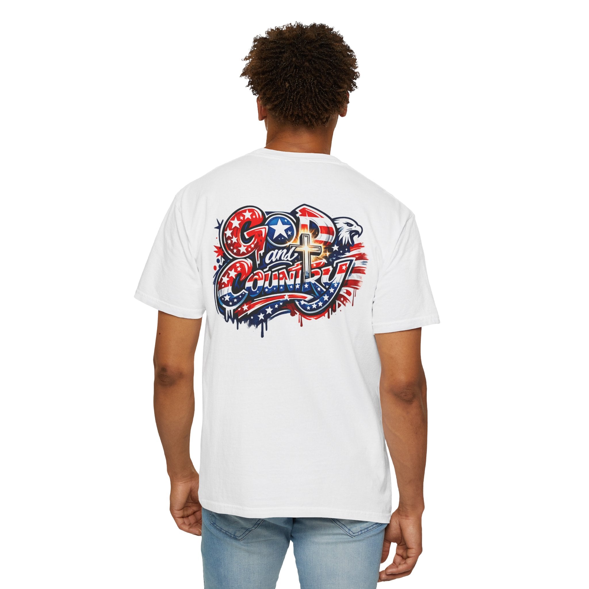 God and Country - Comfort Colors T-shirt