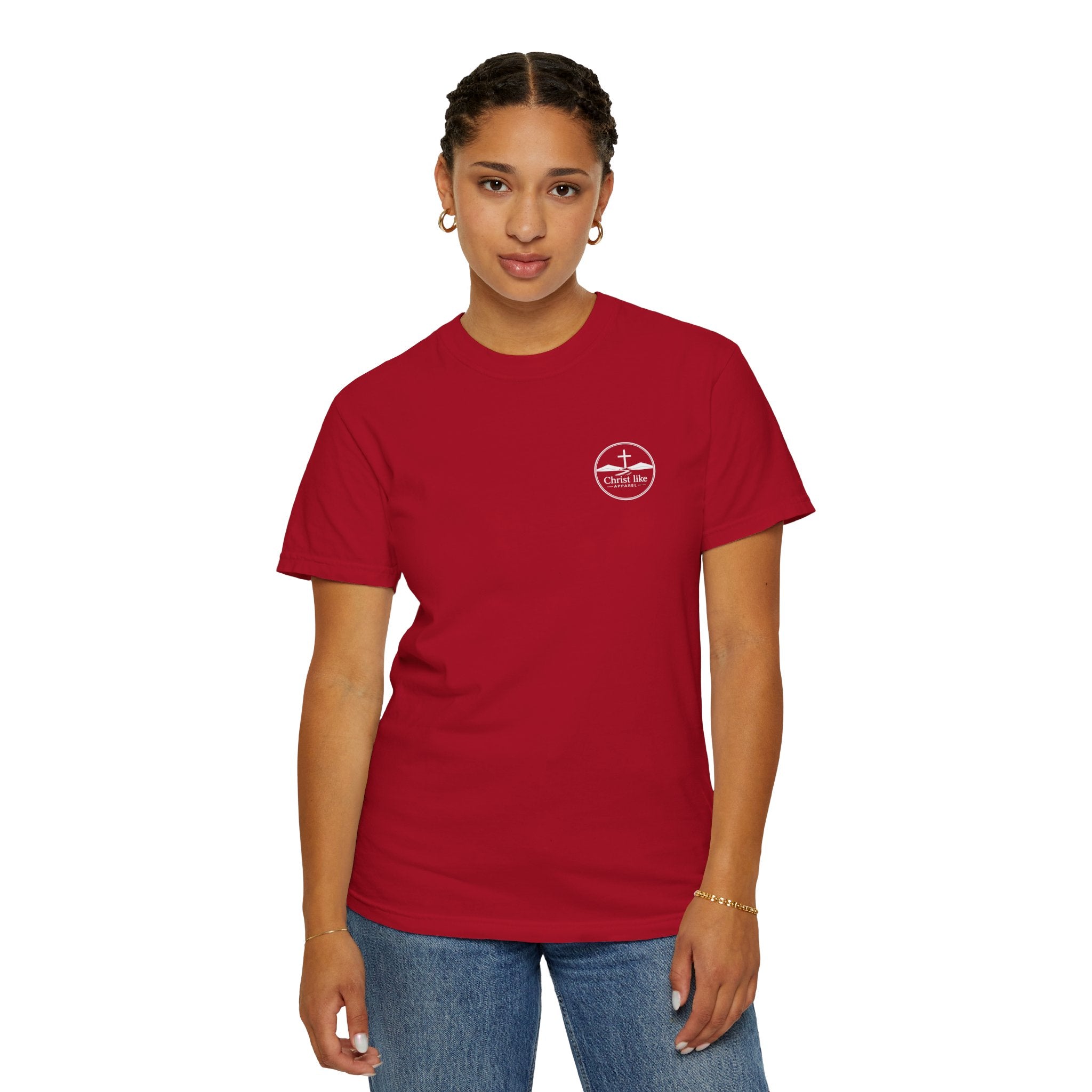 Peaks Fade Jesus Remains- Comfort Colors T-shirt