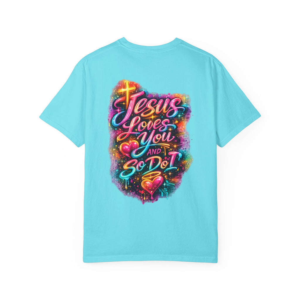 Jesus Loves you - Comfort Color T-shirt