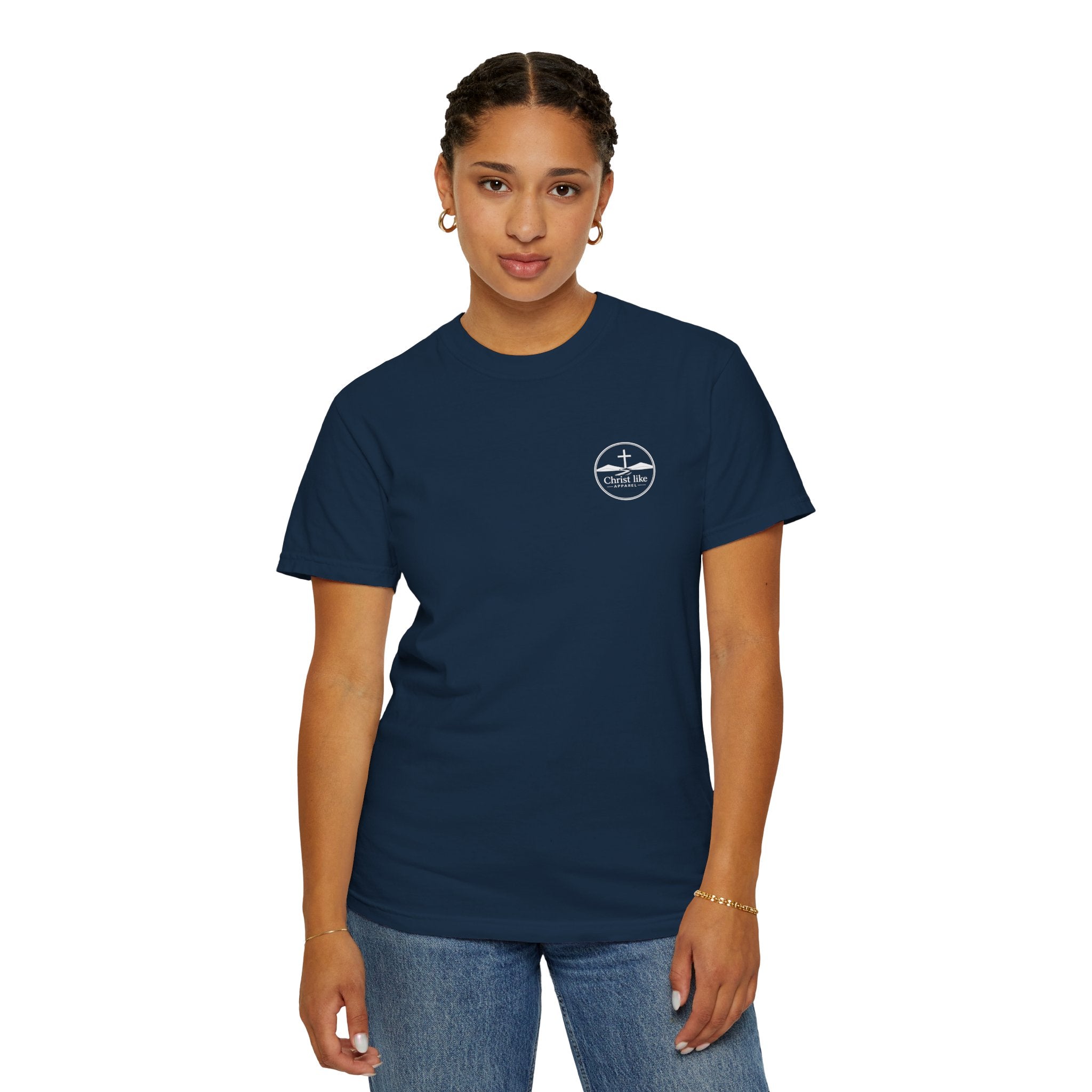 Peaks Fade Jesus Remains- Comfort Colors T-shirt