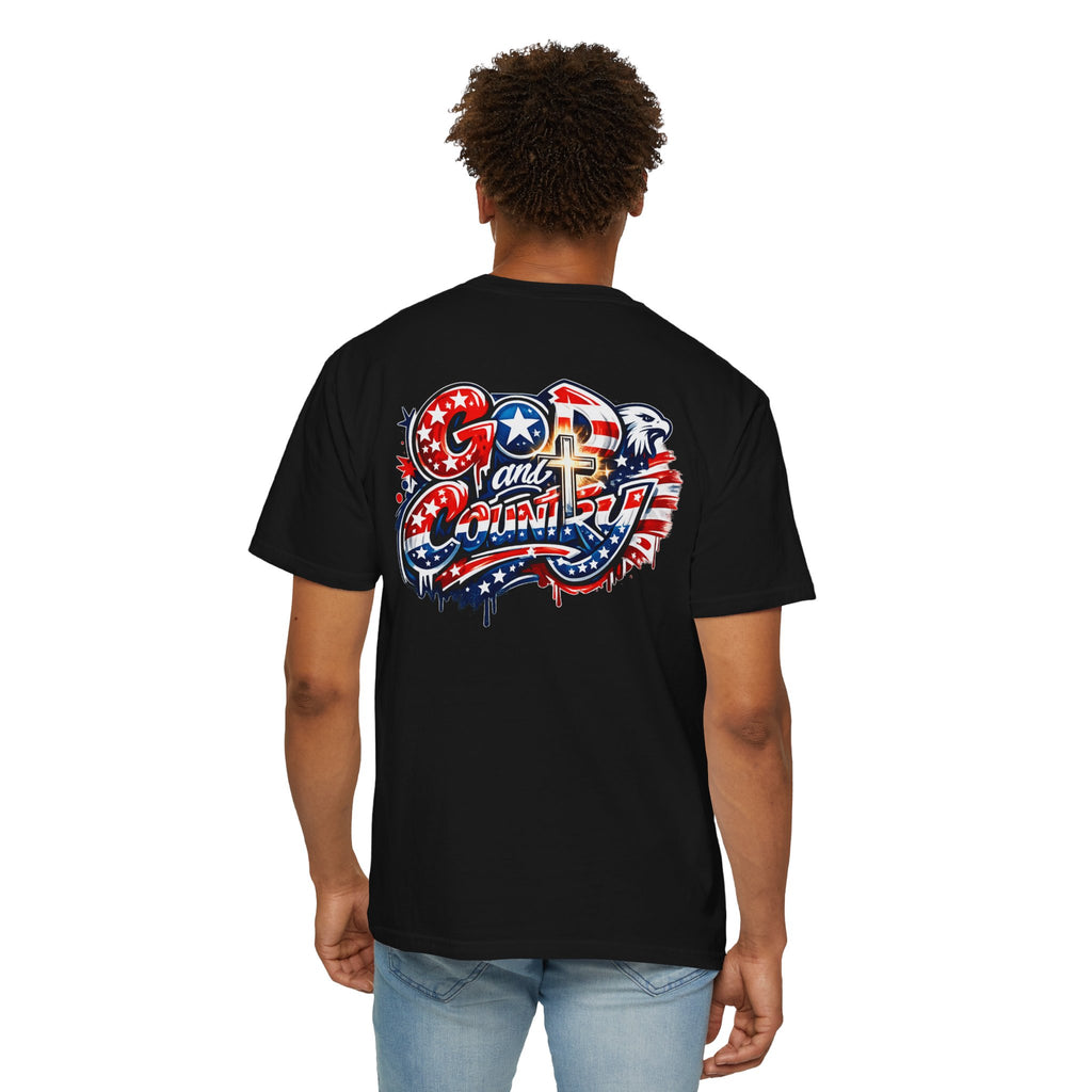 God and Country - Comfort Colors T-shirt