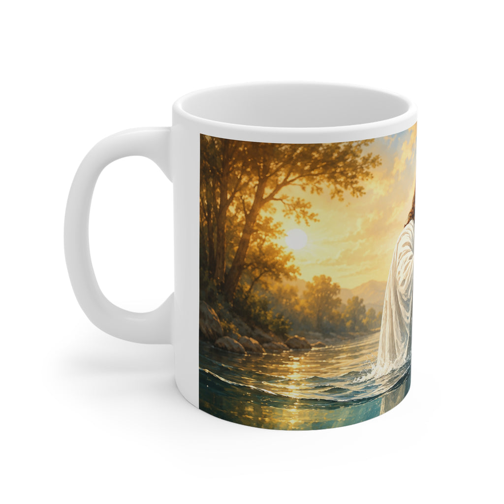 Religious "I left it in the Water" Mug