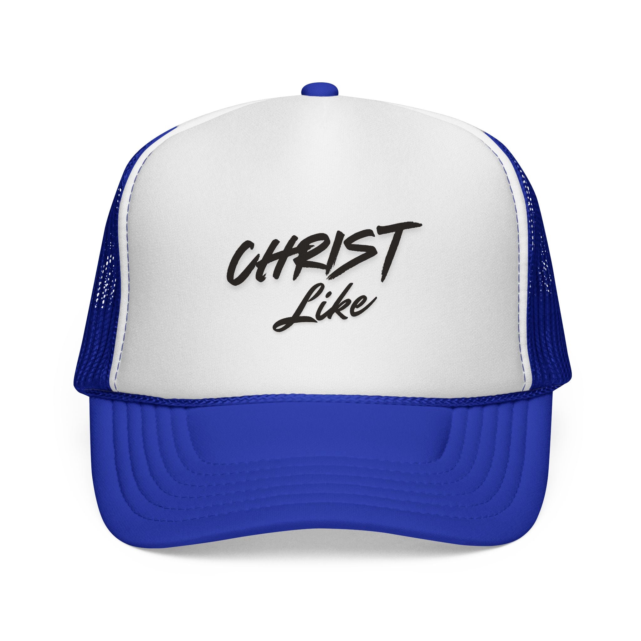 Christ Like Trucker Hat — Faith-Based Mesh Cap