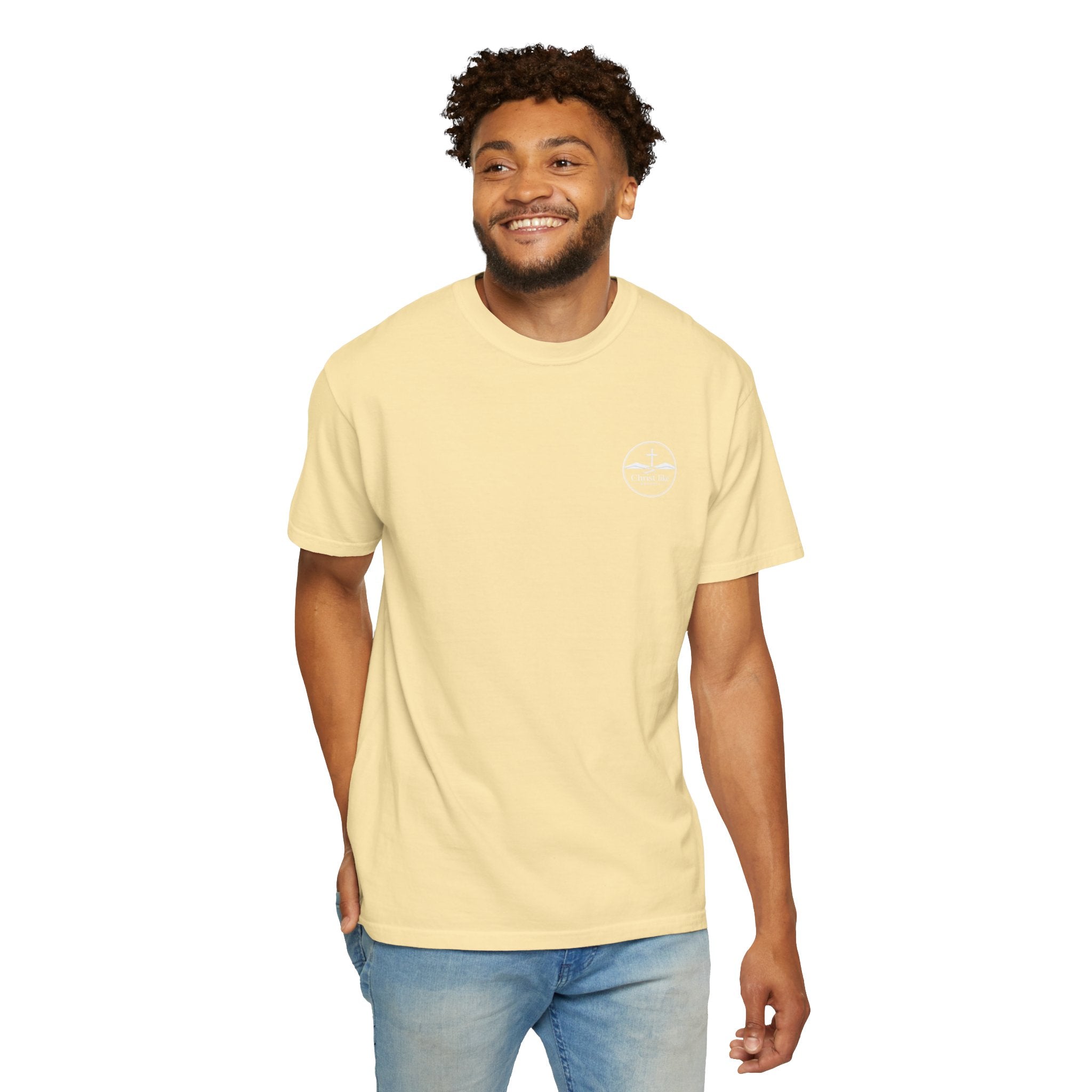 Peaks Fade Jesus Remains- Comfort Colors T-shirt
