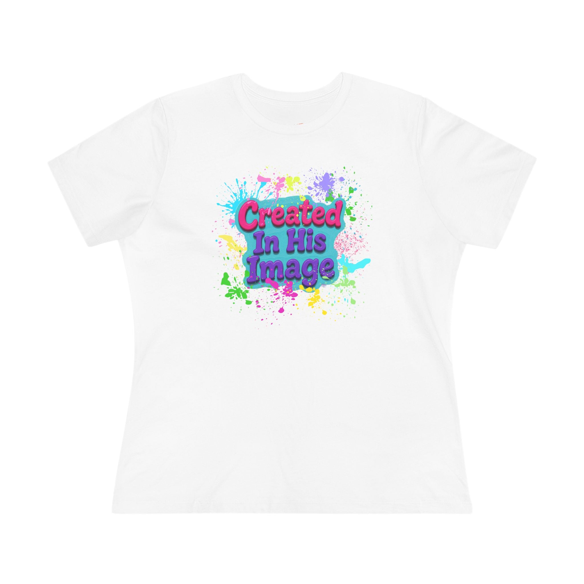 “Made In His Image” Women's Cotton Tee