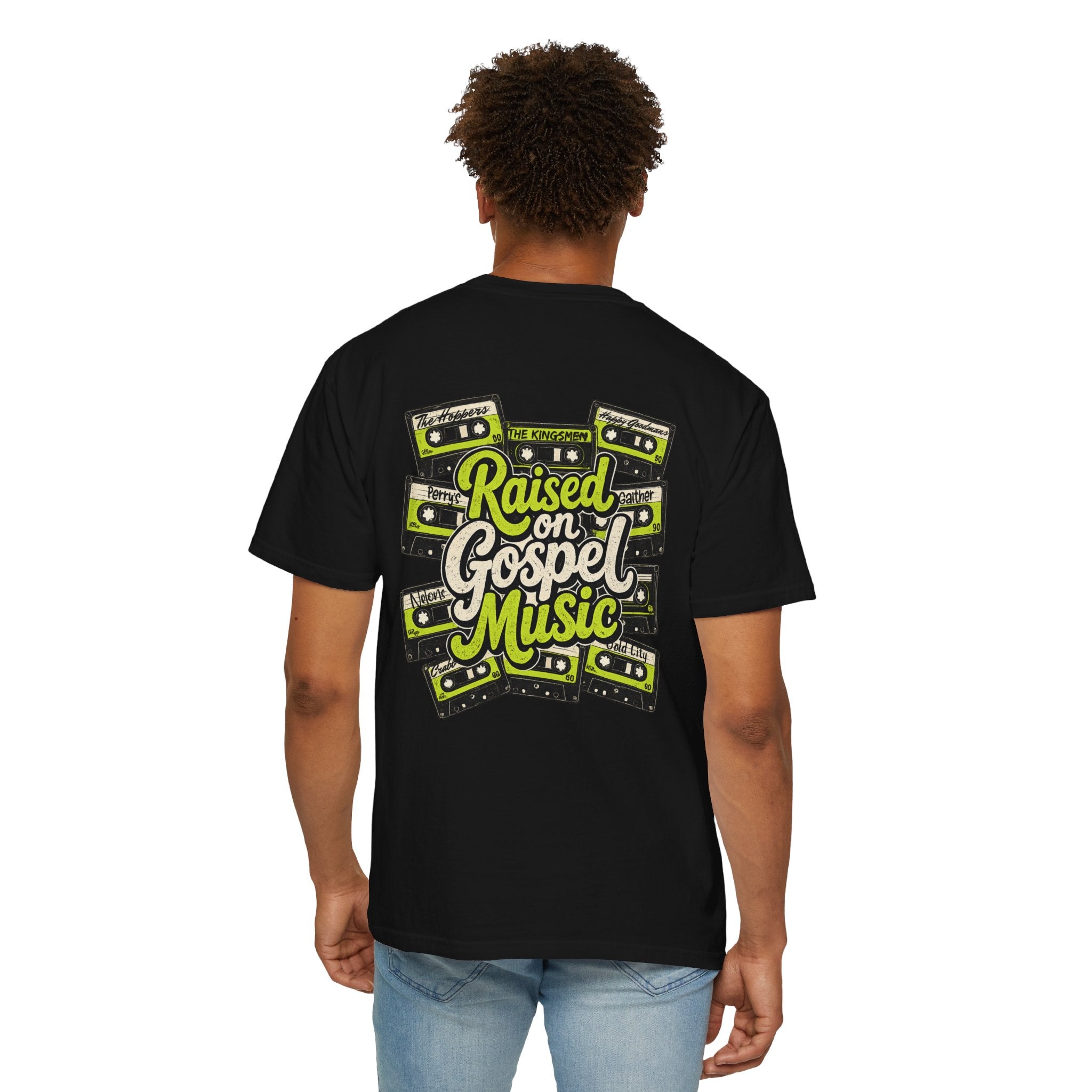 Raised on Gospel Retro Comfort Color T-shirt