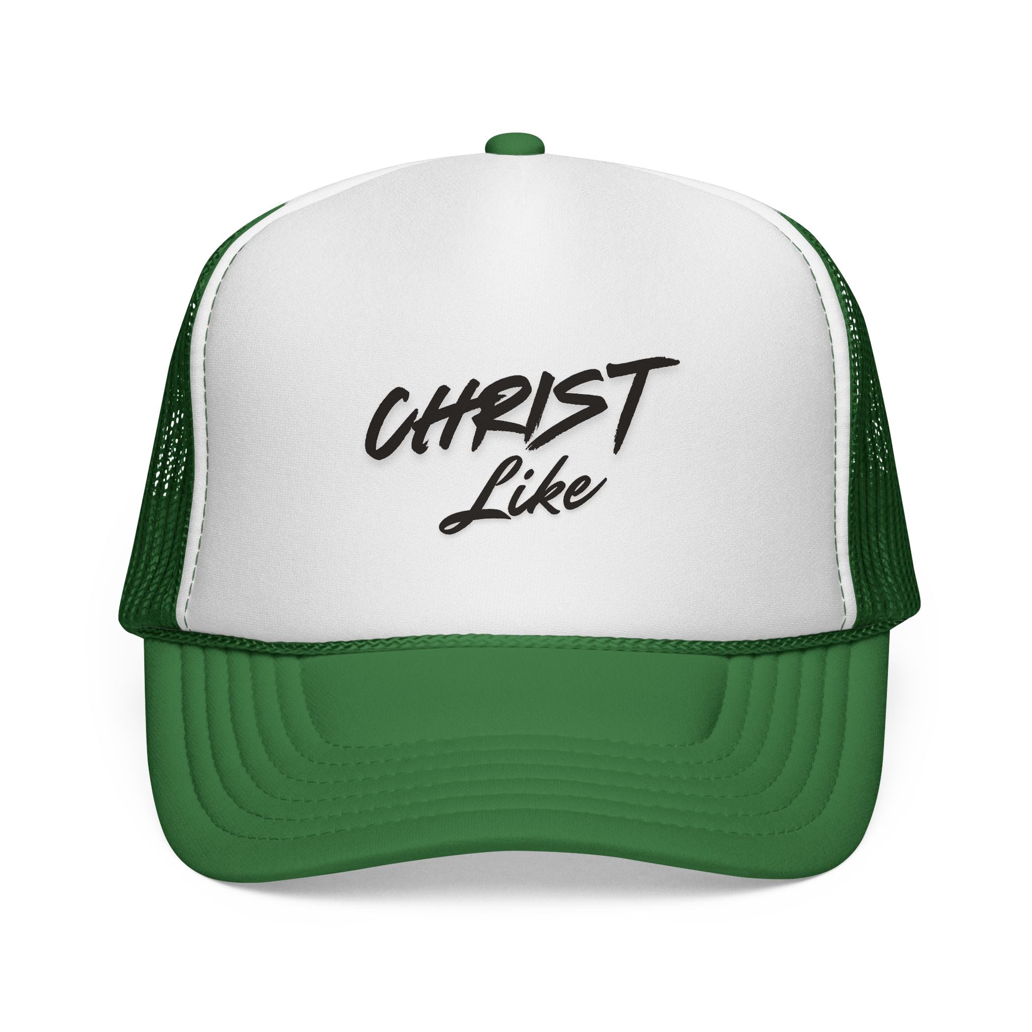 Christ Like Trucker Hat — Faith-Based Mesh Cap