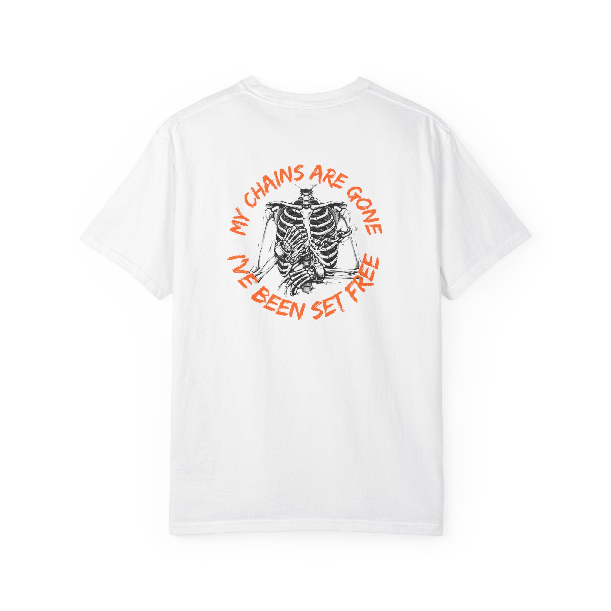 “Chains Are Gone”  Unisex Comfort Color Tshirt